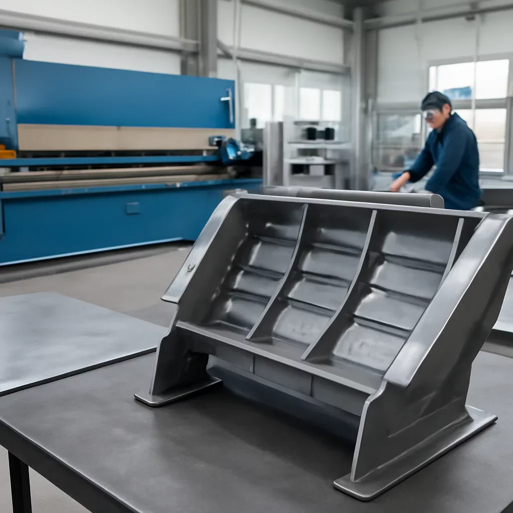 Supporting view related to alternative to general metal fabricators for railway projects in a clean industrial environment.