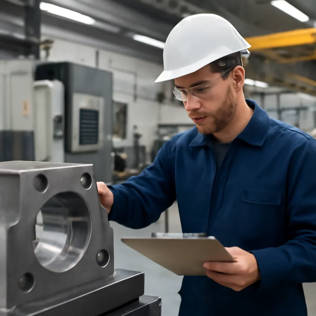 Supporting view related to iso 9001 in industrial fabrication: what it means in a clean industrial environment.
