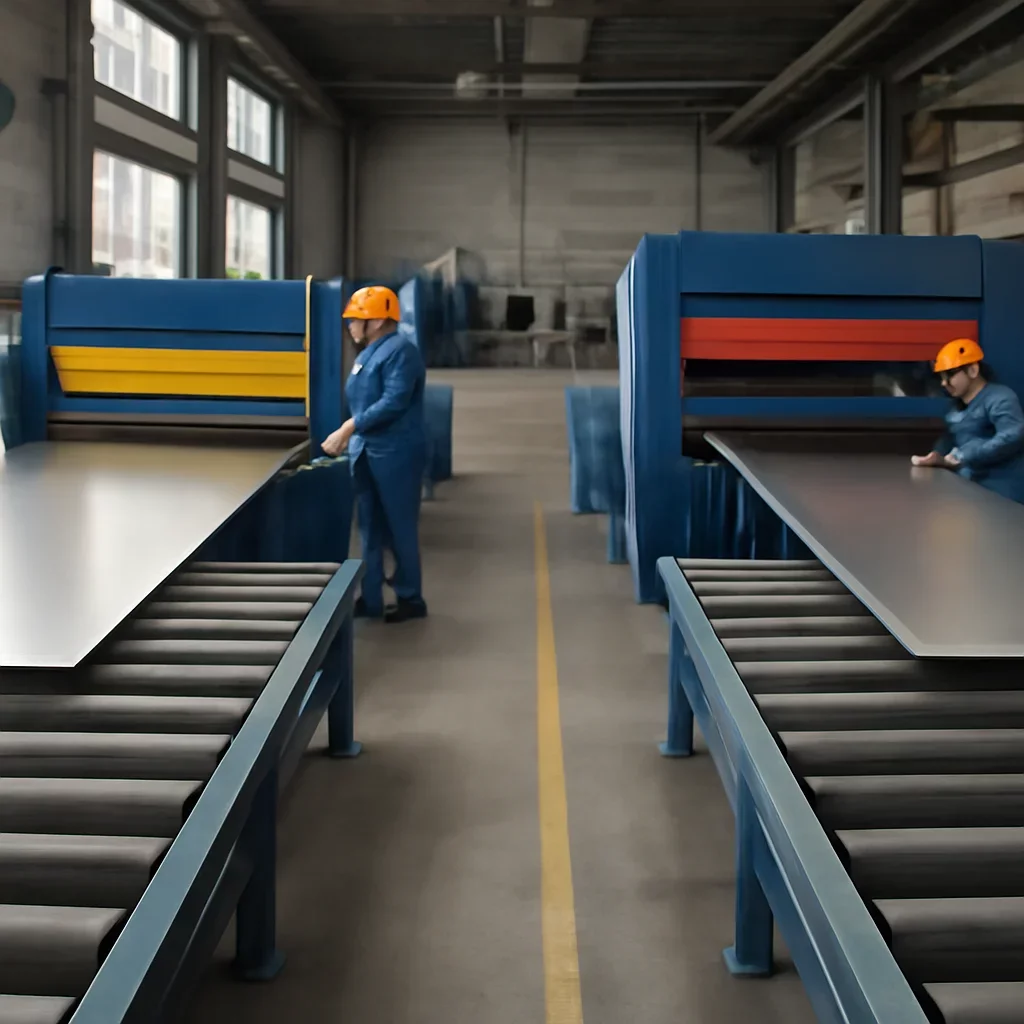 Process-focused view connected to aluminium vs steel vs stainless and production workflow.