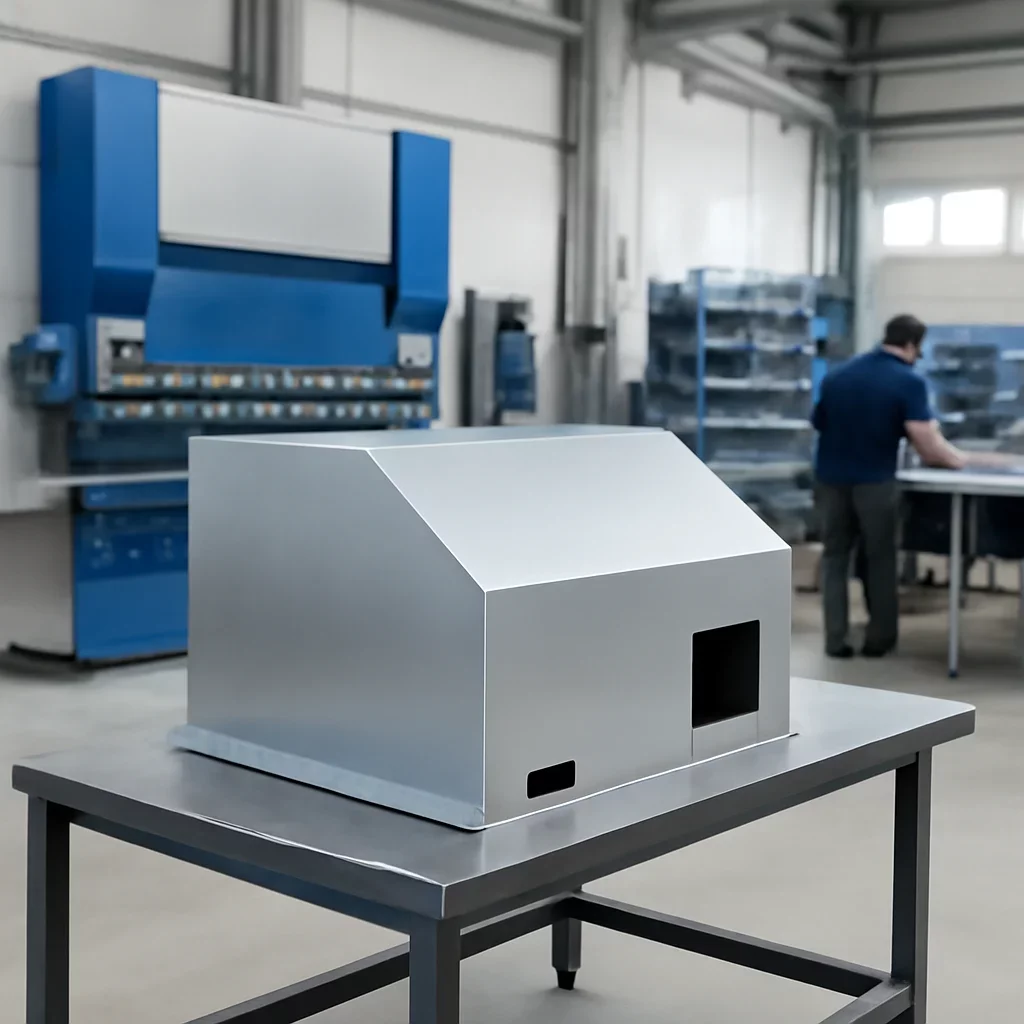 Supporting view related to home in a clean industrial environment.