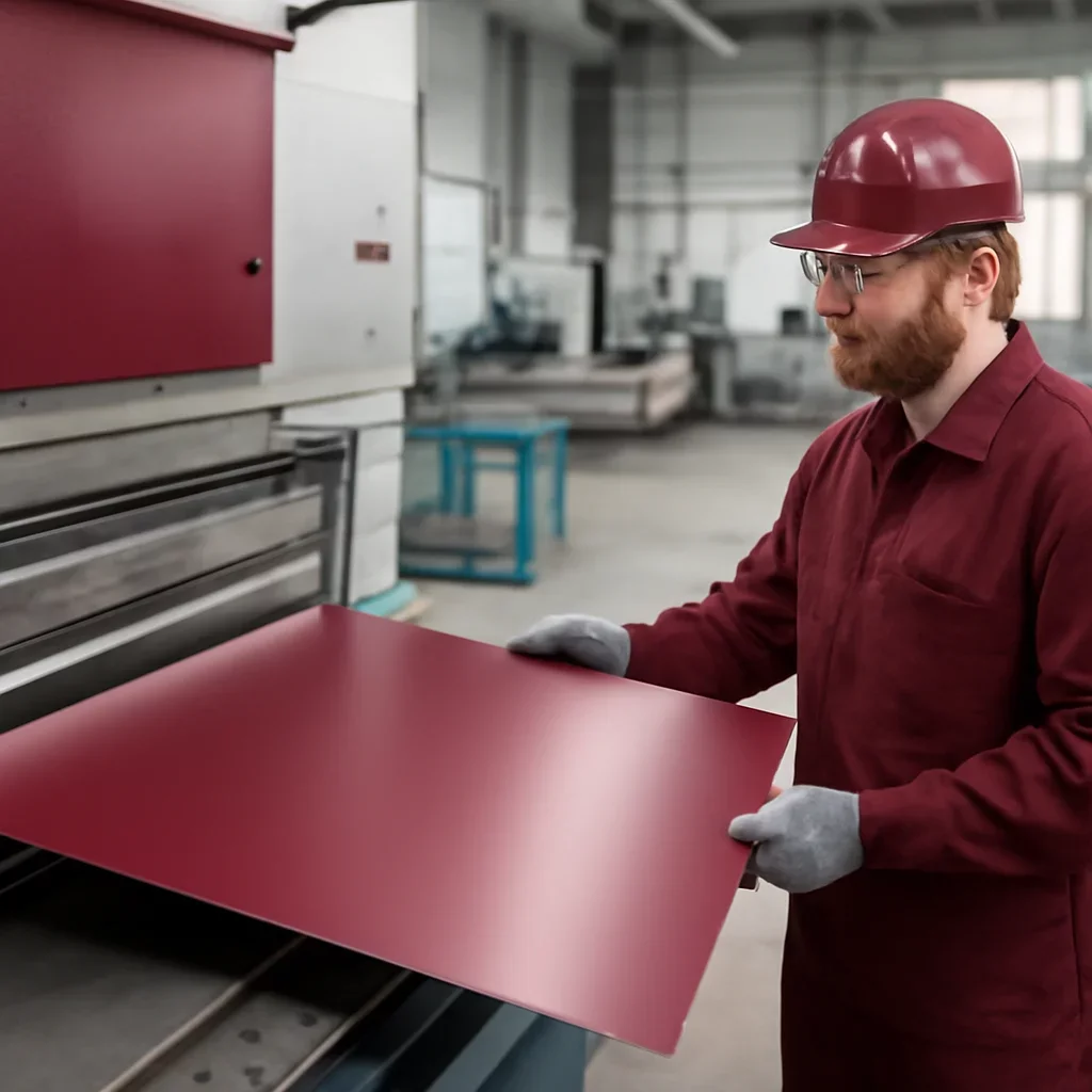 Process-focused view connected to bordeaux sheet metal fabrication and production workflow.