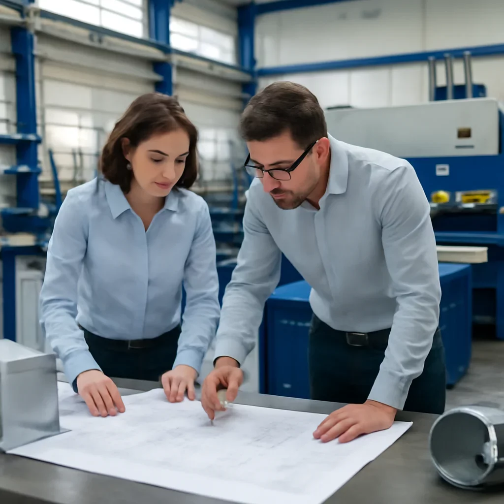 Call-to-action image supporting pays de la loire sheet metal fabrication and project planning.