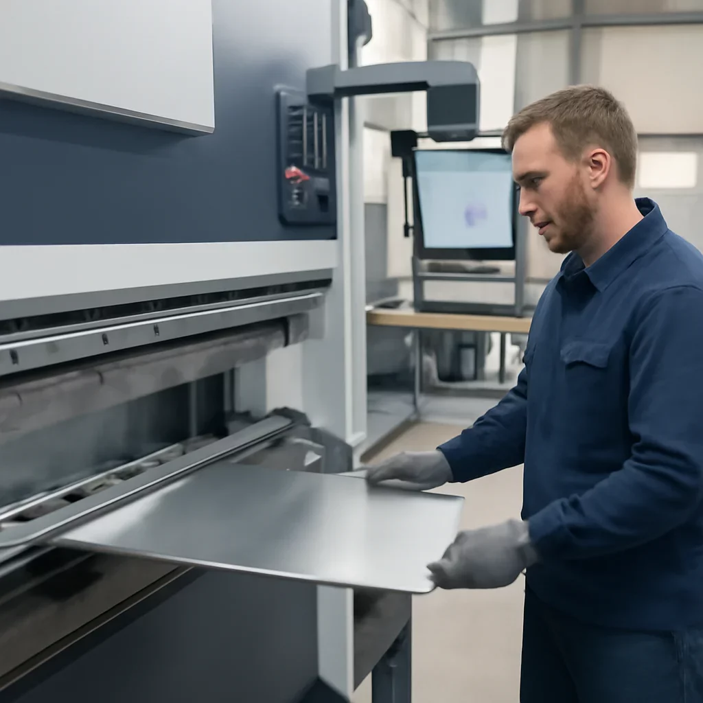Call-to-action image supporting cnc bending & folding and project planning.