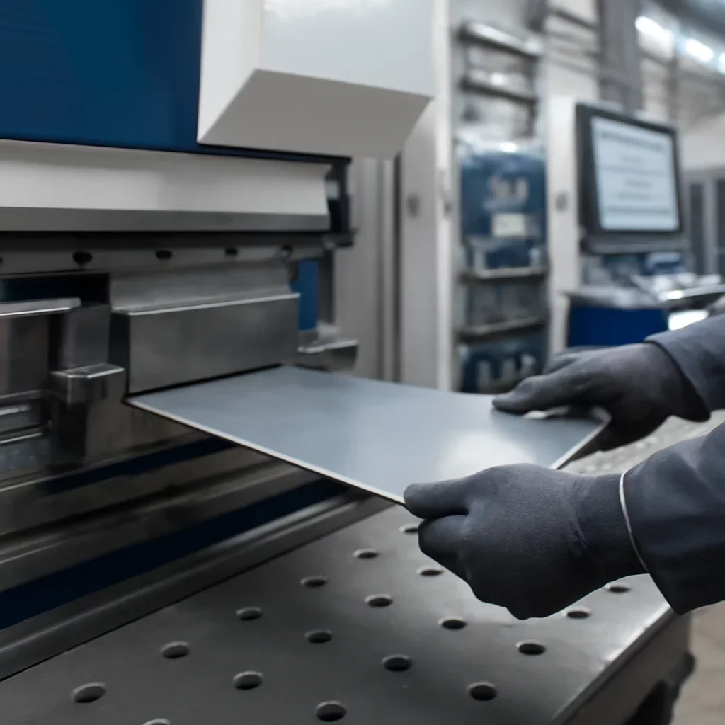 Process-focused view connected to cnc bending & folding and production workflow.