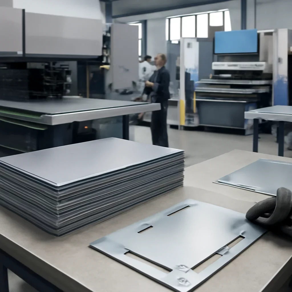 Process-focused view connected to complex sheet metal fabrication and production workflow.
