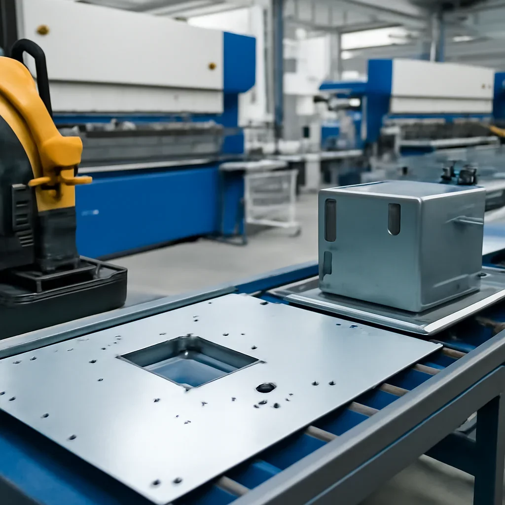 Process-focused view connected to industrial sub-assemblies and production workflow.